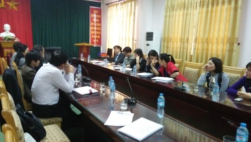 Đoàn làm việc tại tỉnh Hà Nam và BVĐK Tỉnh